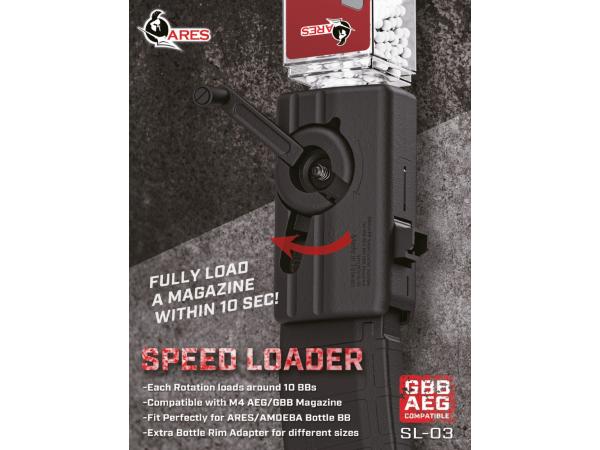 H ARES Magazine Speed Loader for M4 AEG GBB Magazine